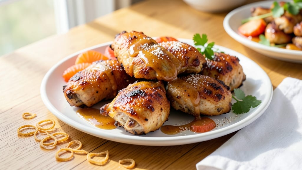 Back Home in Lahaina Fried Chicken Recipe: Tropical Pineapple Glaze Crunch