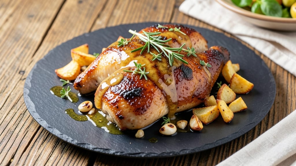 Baked Garlic Butter Chicken Recipe: Buttery Garlic Crisp With Juicy Centers