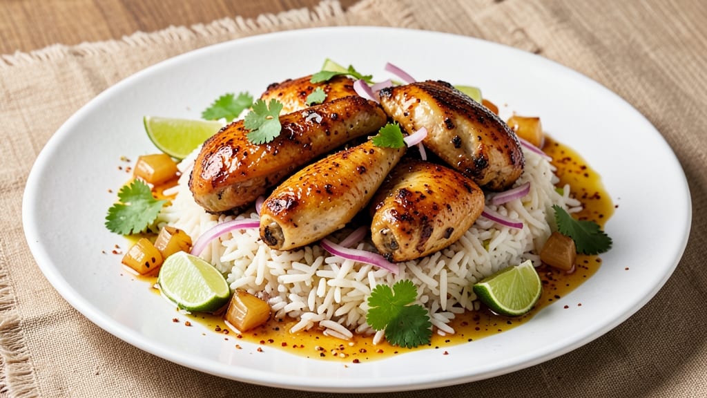 Applebee's Fiesta Lime Chicken and Rice Recipe: Zesty Lime Crust Meets Fluffy Rice in One Pan