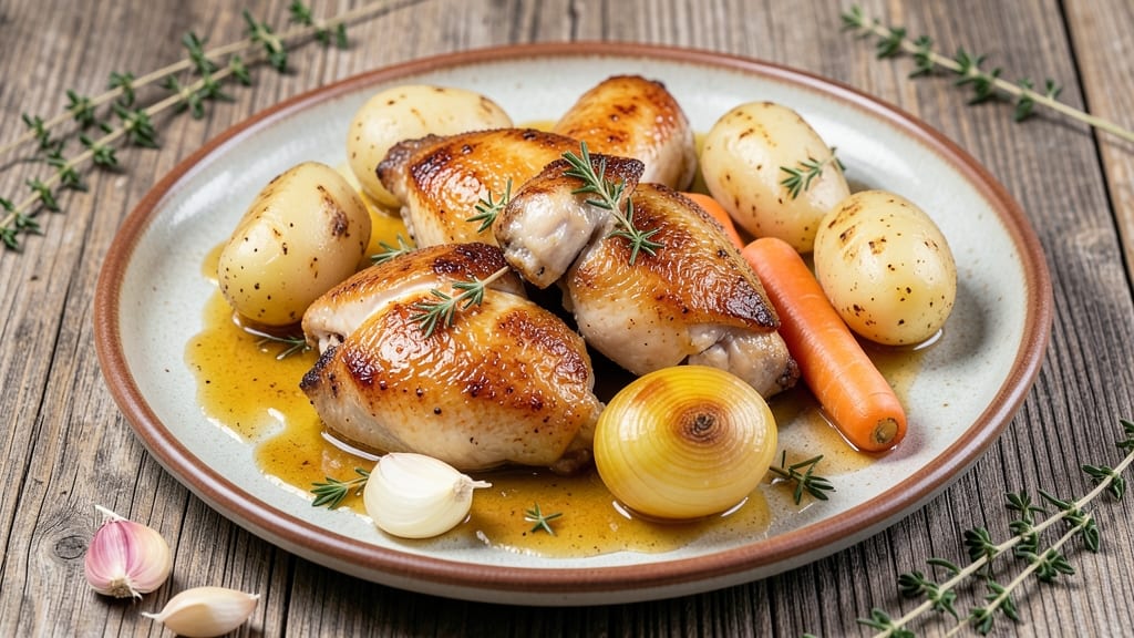 Boiled Chicken and Potatoes Recipe: One-Pot Simplicity With Flavorful Broth