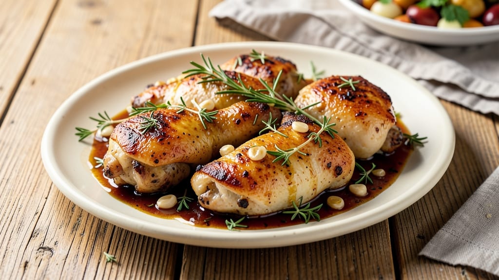 Baked Chicken in Olive Oil Recipe: Herb-Kissed Crisp With Juicy Centers