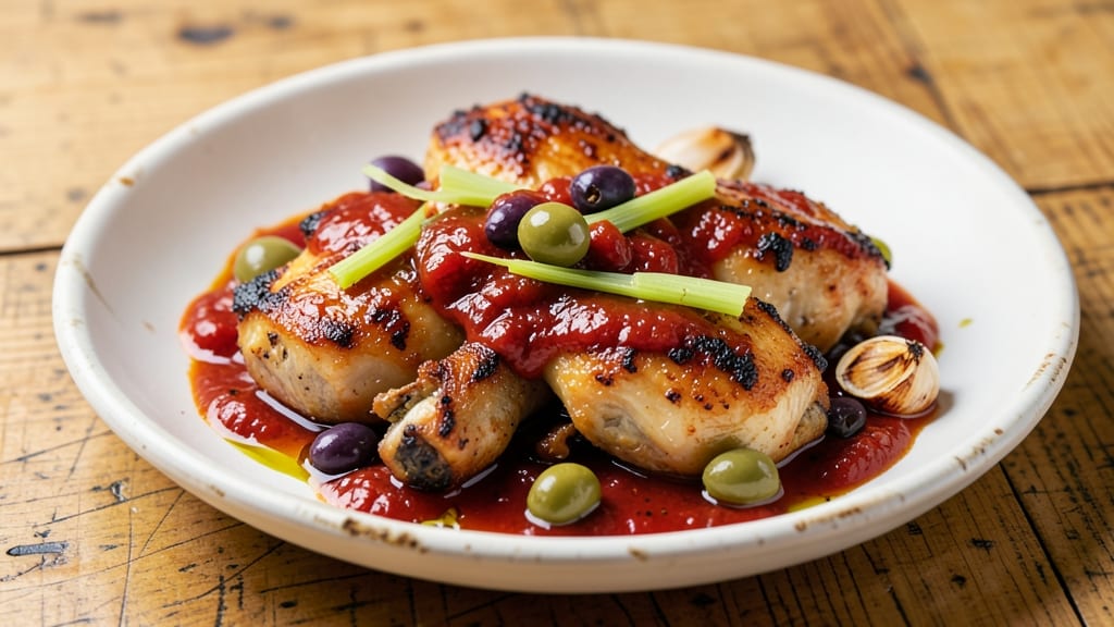 Rao's Chicken Cacciatore Recipe: Tomato-Braised Richness With Crispy Celery Crowns