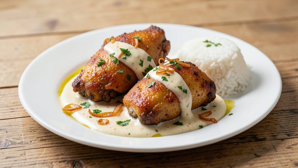 Alabama White Sauce Chicken Recipe: Crispy Buttermilk Baked Crunch With Tangy Creaminess