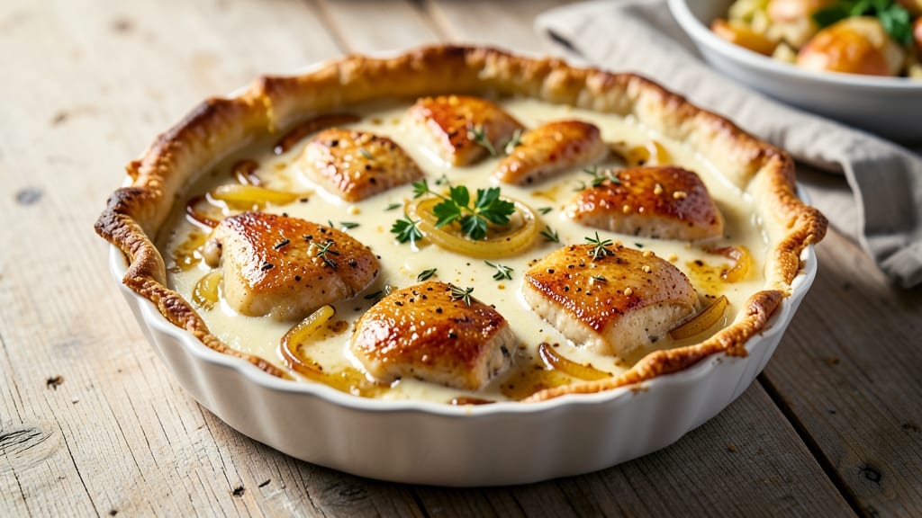 Betty Crocker Chicken Pie Recipe: Golden Crust Over Velvety Herb Broth