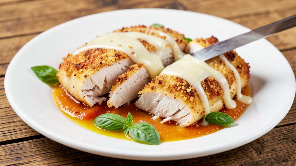 Baked Chicken Parmesan Recipe Skinnytaste: Homemade Bistro Crunch With Zero Deep-Fryer Mess