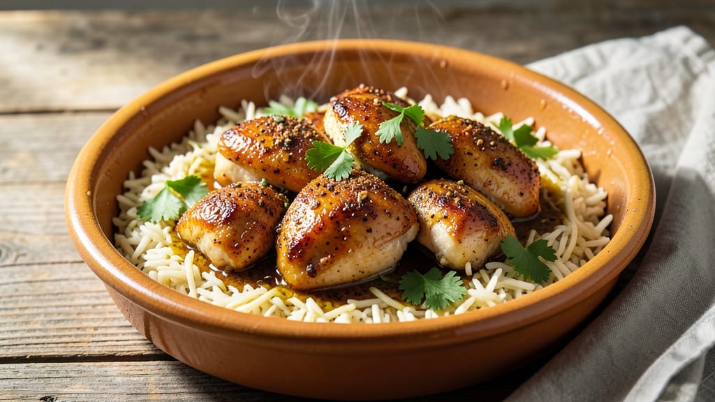 Baharat Chicken and Rice Recipe: Warm Spice Harmony in One Pot
