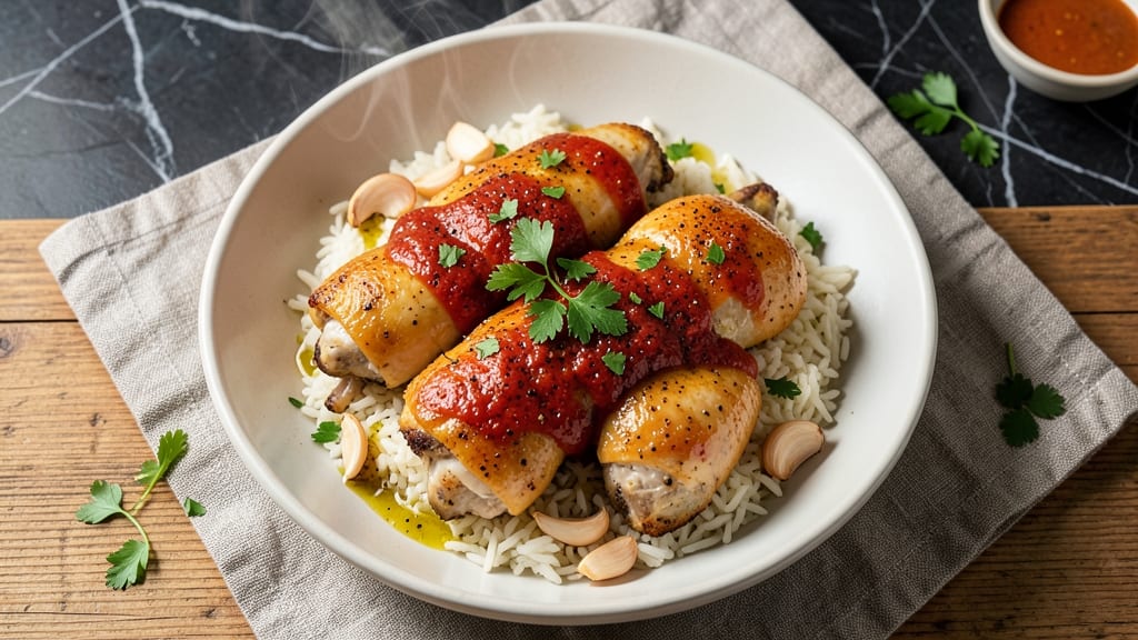 Albanian Chicken And Rice Recipe: Savory Yogurt-Marinated One-Pot Wonder