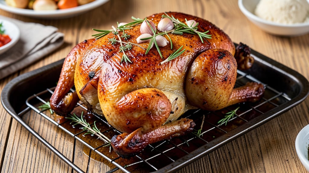7lb Roast Chicken Recipe: Sunday Supper Hero With Crispy Skin and Juicy Centers
