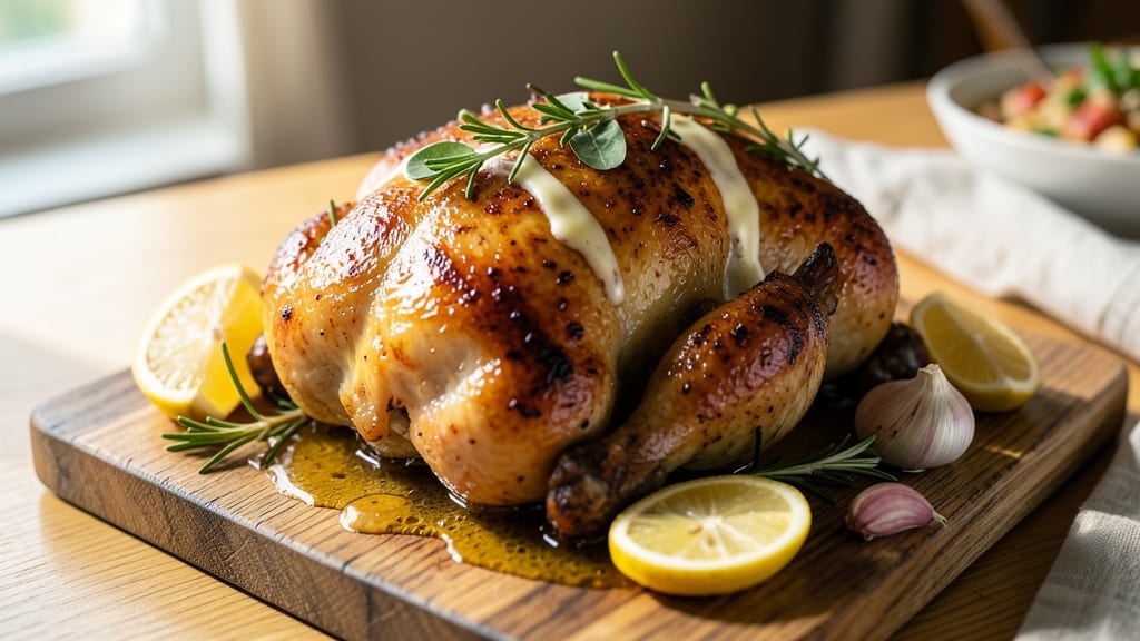Grandma's Old-Fashioned Roast Chicken Recipe: Juicy Core With Buttery, Golden Skin Every Time