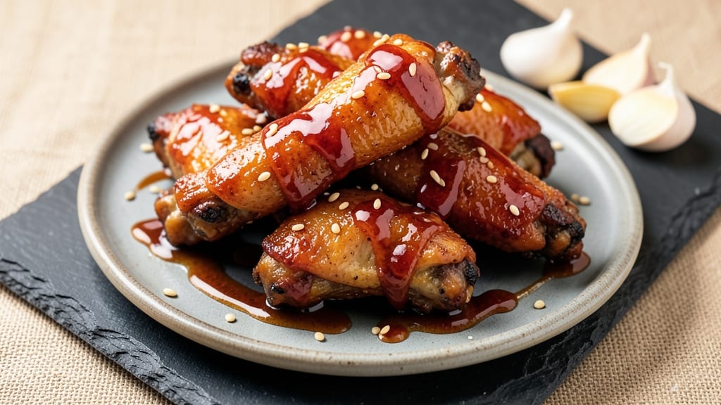 Baked Korean BBQ Chicken Wings Recipe: Smoky-Sweet Glaze With Crispy Edges