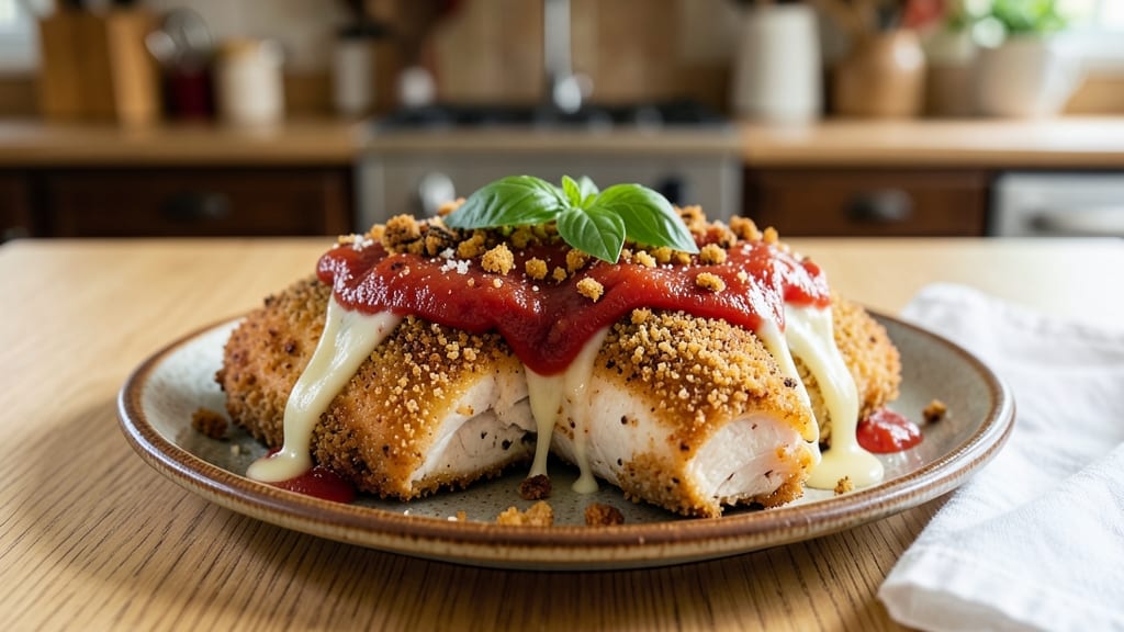Baked Chicken Parmesan Recipe No Egg: Crispy Parmesan Crust Without Deep-Frying