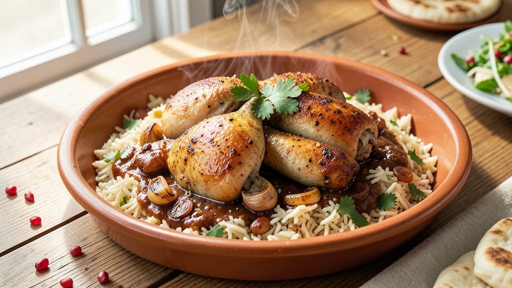 Arab Chicken And Rice Recipe: Spiced One-Pot Harmony With Fragrant Rice