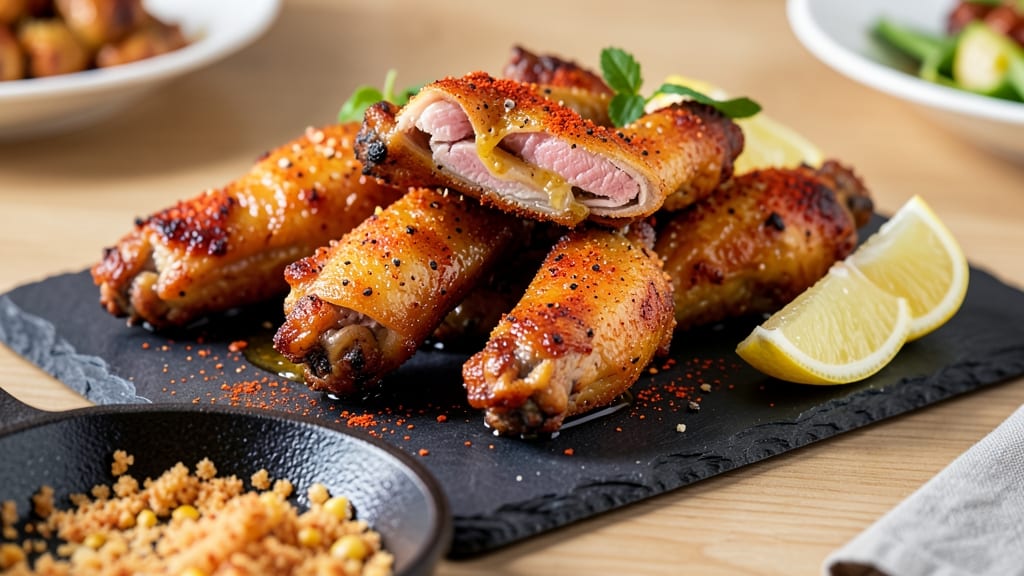 Crispy Fried Chicken Wings Recipe With Cornstarch: Triple-Crisp Layers in One Pan