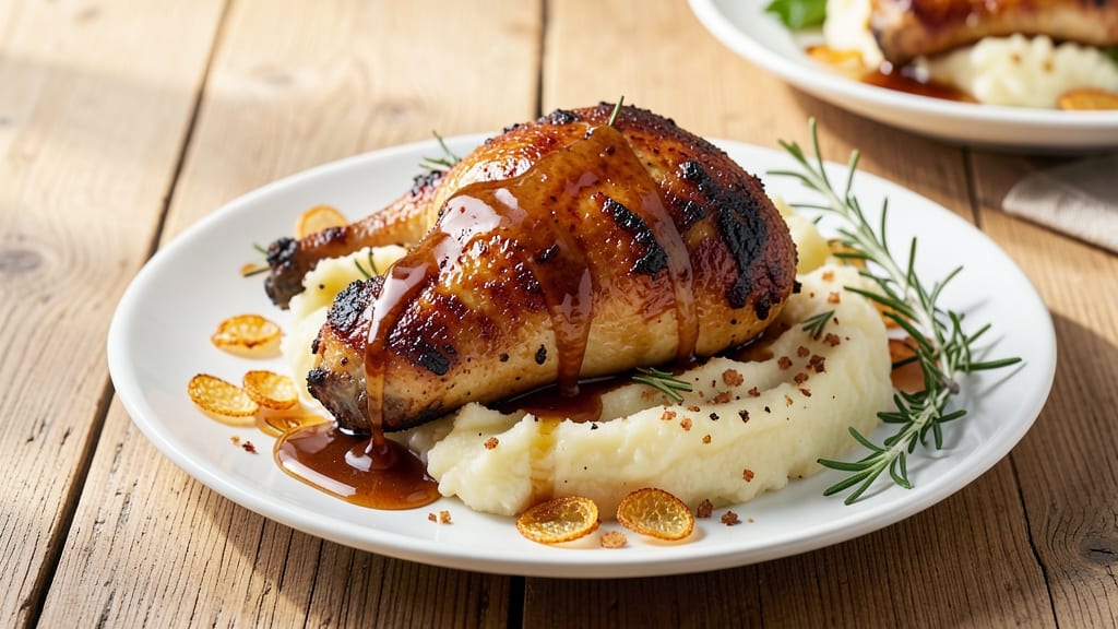 Baked Drunken Chicken Recipe: Buttermilk-Marinated Crisp With Caramelized Glaze
