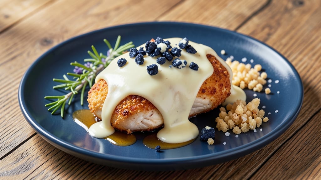 Baked Blue Cheese Chicken Recipe: Crispy Crust, Melty Cheese, Juicy Centers