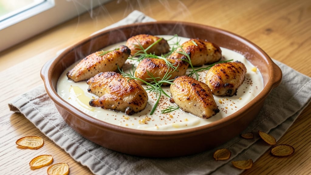 Baked Chicken Wing Dip Recipe: Cheesy Crispy Bites With Melty Centers