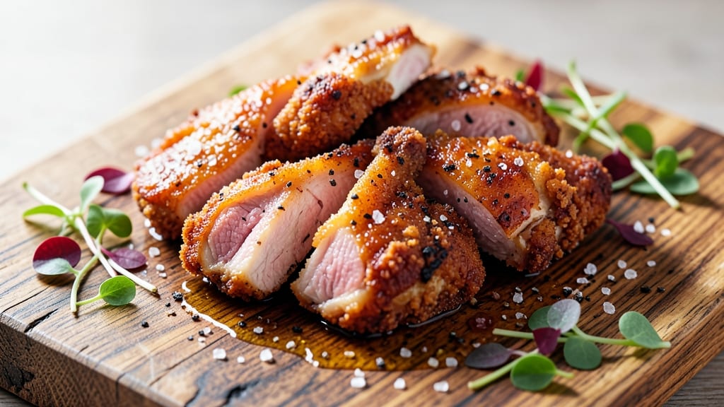 Fried Chicken Hearts Recipe: Crispy Lard-Crusted Bites With Tangy Glaze