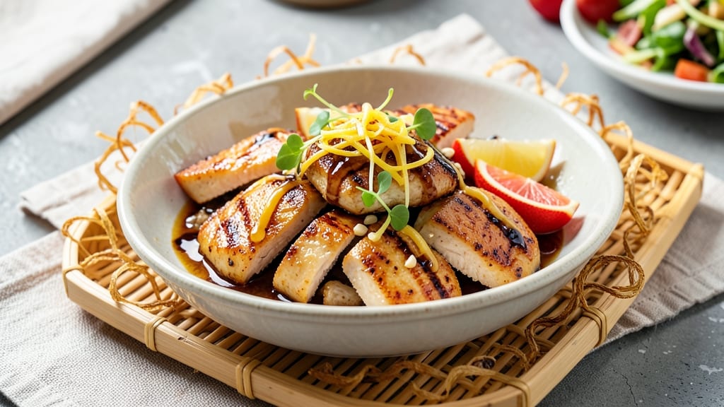 Asian Style Lemon Chicken Recipe: Zesty Ginger-Lime Glaze with Crispy Edges