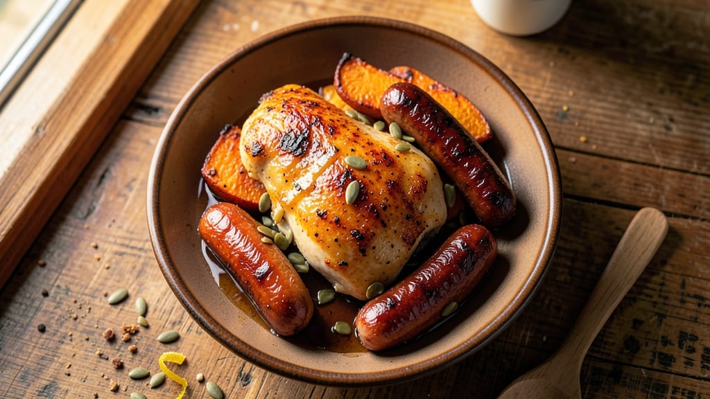 Sweet Potato Chicken Sausage Recipe: Smoky-Sweet One-Pan Harmony
