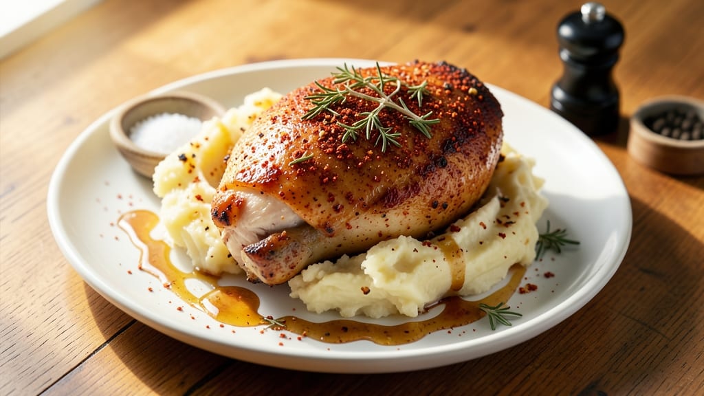 Baked Chicken Thigh Seasoning Recipe: Smoky Garlic-Herb Blend for Crispy Skin