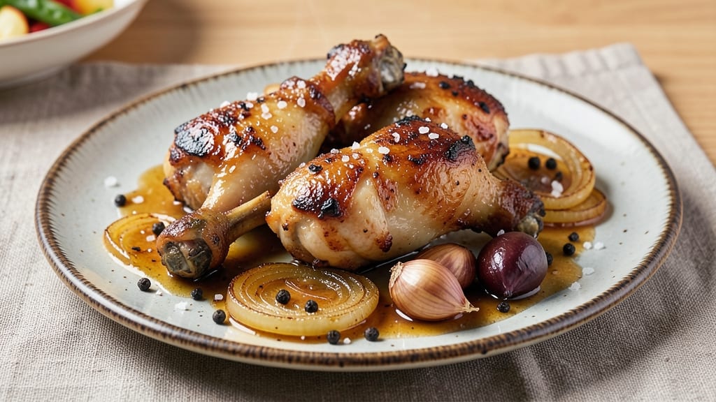 Boiled Chicken Legs Recipe: Juicy Centers With Crispy Skin Magic
