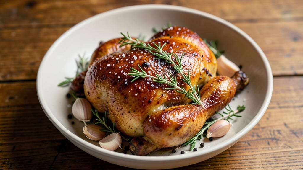Alton Brown's Whole Chicken Recipe: Celery-Crusted Crunch With Buttery Gravy Magic