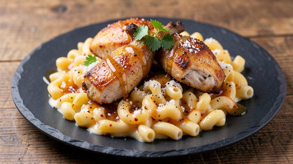 Applebee's Honey Pepper Chicken Mac and Cheese Recipe: Crispy Celery Crust Meets Sweet-Spicy Glaze