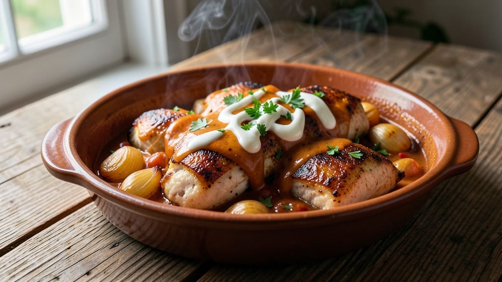 Authentic Hungarian Chicken Paprikash Recipe: Slow-Braised Richness With Paprika Depth