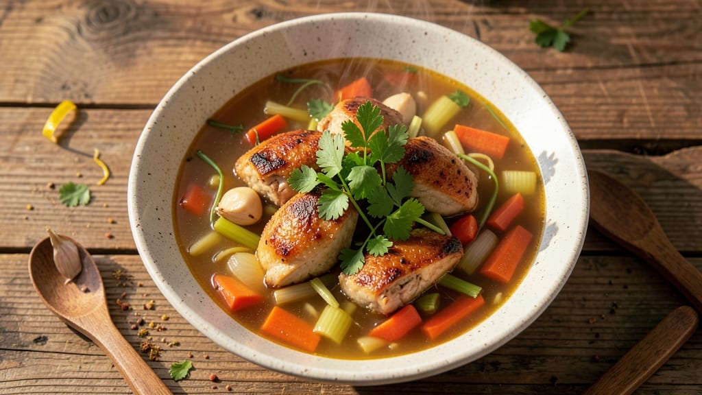 Basic Chicken Stock Soup Recipe: Savory Simplicity With Pantry Staples