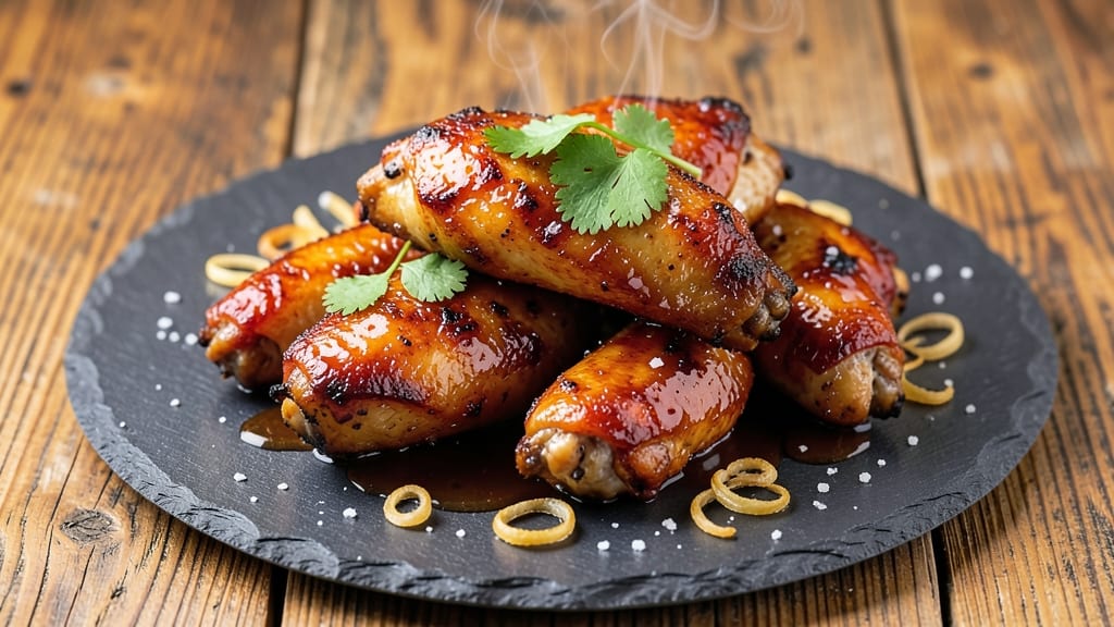 Baked Honey Garlic Chicken Wings Recipe: Sticky-Glazed Crunch With Caramelized Edges