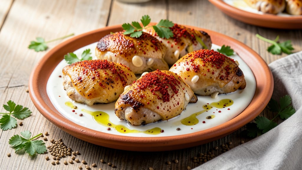 Arabic Food Chicken Recipe: Spiced Yogurt-Marinated Perfection