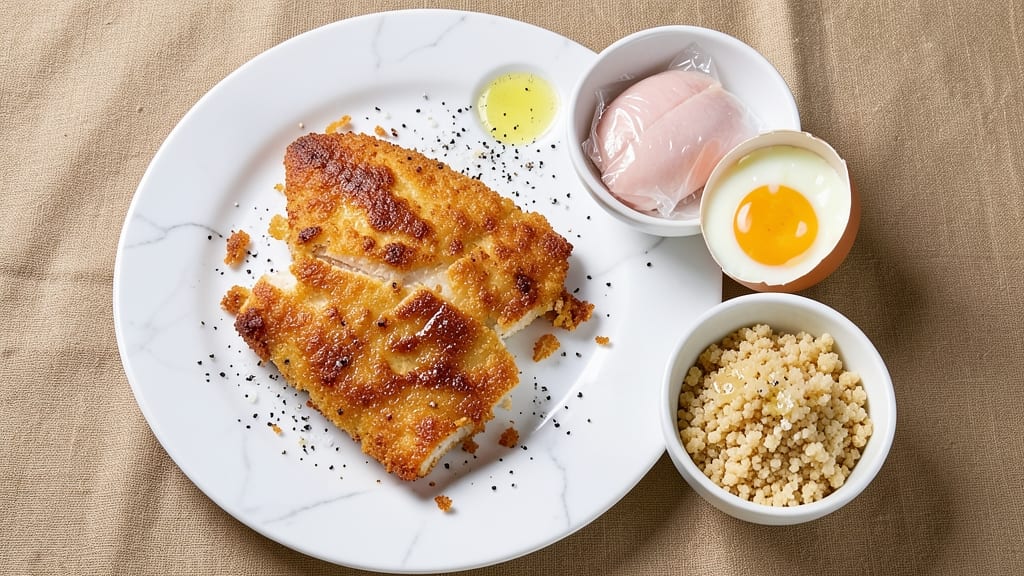 Basic Chicken Schnitzel Recipe: Crispy Celery-Crusted Bites in 20 Minutes