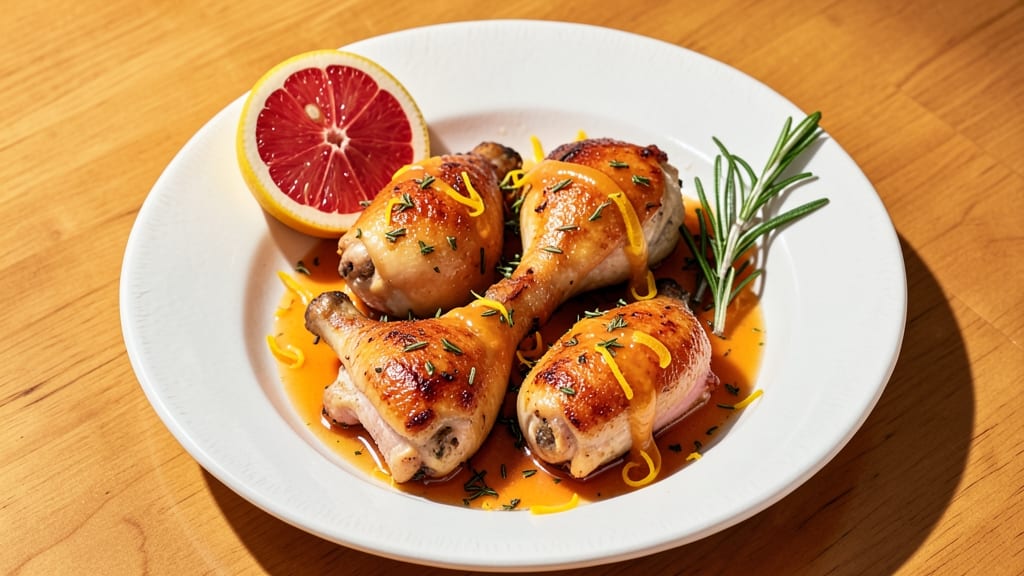 Baked Catalina Chicken Thighs Recipe: Citrus-Herb Crust Meets Juicy Centers