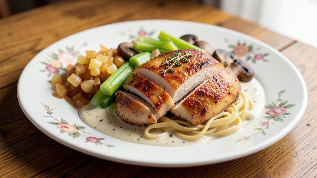 Betty Crocker Chicken À La King Recipe: Celery-Crusted Comfort with Buttery Mushroom Gravy