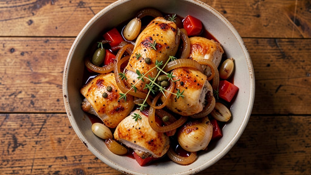 Betty Crocker's Chicken Cacciatore Recipe: Celery-Crusted Crunch With Marsala Depth