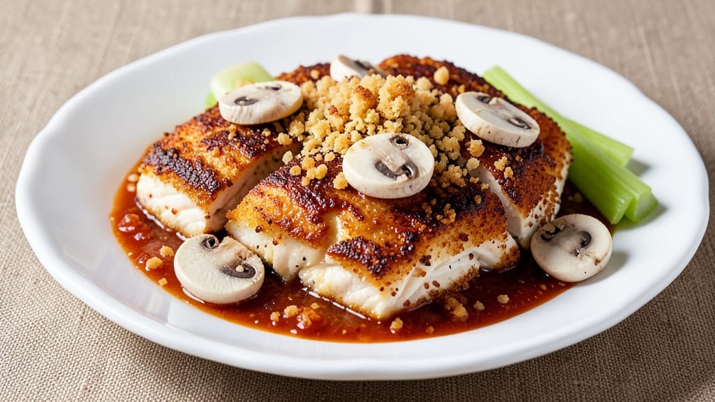 Bobby Flay's Chicken Parmigiana Recipe: Crispy Celery-Crusted, Mushroom-Sauced Masterpiece