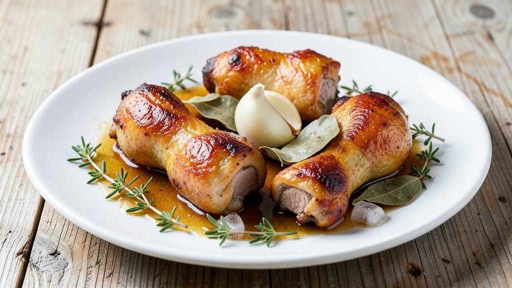 Boiled Chicken Drumsticks Recipe: Crispy-Skinned, Juicy-Core Simplicity