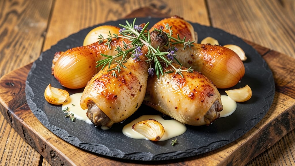 Boiled Chicken Drumsticks Recipe: Juicy Cores With Herbed Butter Finish
