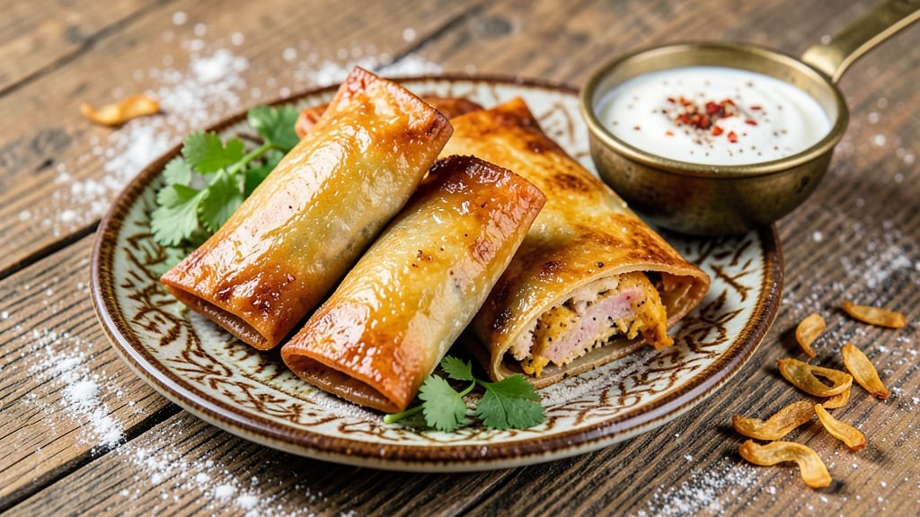 Baked Chicken Samosa Recipe: Flaky Pastry Hugs Spiced Filling in One Bite
