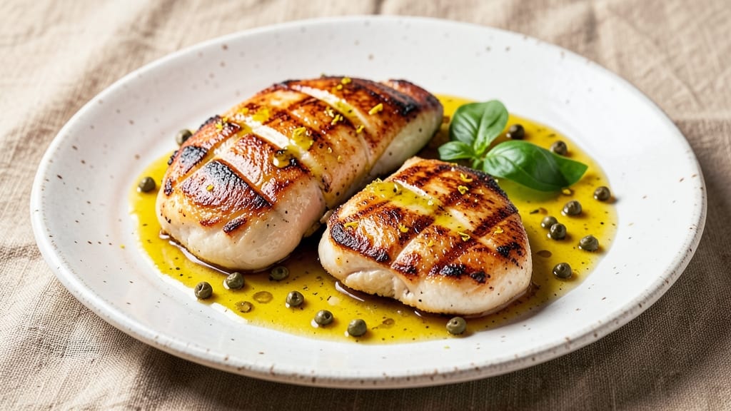 Baked Chicken Piccata Recipe Healthy: Lemon-Caper Crisp With Zero Guilt