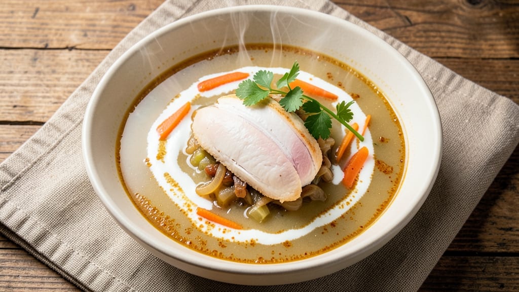 Campbell's Chicken Broth Soup Recipe: Creamy Velvety Texture in 25 Minutes