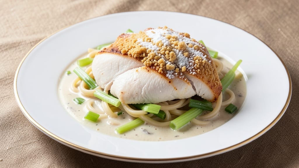 Campbell's Chicken Divan Recipe: Creamy Mushroom Gravy With Crispy Celery Crust