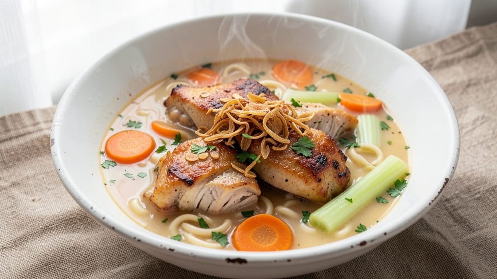 Campbell's Chicken Noodle Soup Copycat Recipe: Celery-Crusted Comfort in One Pot