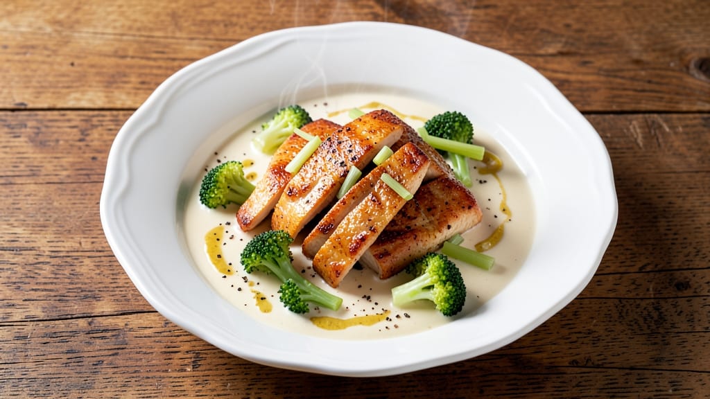 Campbell's Cream of Broccoli Chicken Recipe: Celery-Butter Crust with Creamy Velvety Sauce