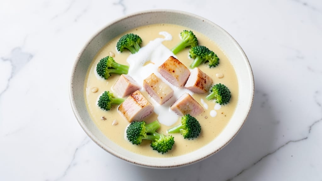 Campbell's Cream Of Broccoli Soup And Chicken Recipe: Creamy Velvety Texture With Tender Chicken
