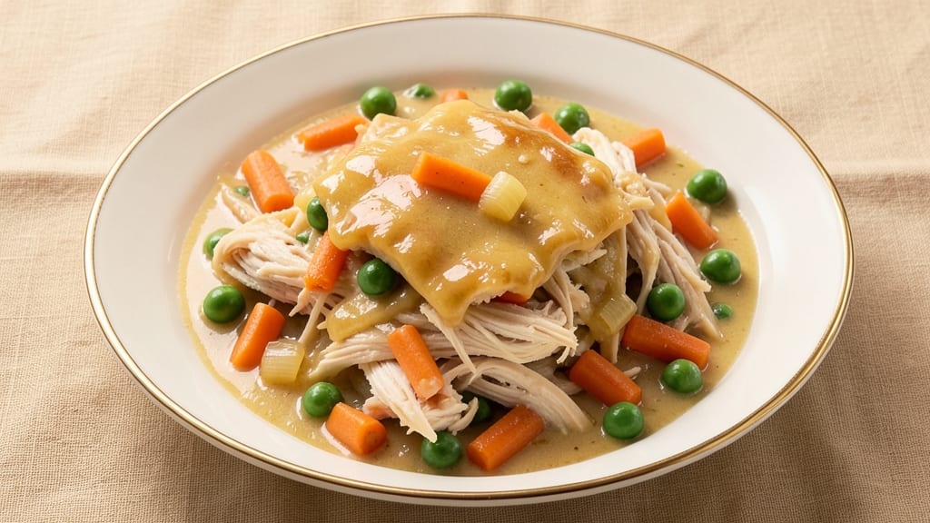 Campbell's Cream of Chicken Pot Pie Recipe: Crispy Celery Crust Meets Velvety Filling