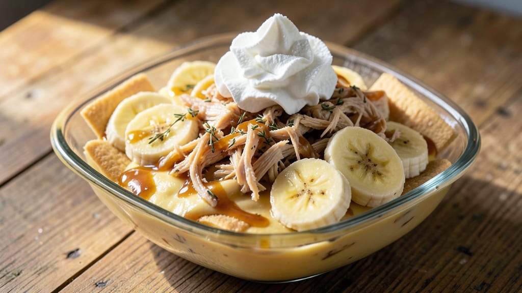 Charlie’s Chicken Banana Pudding Recipe: Layered Comfort with Crunchy Vanilla Wafers