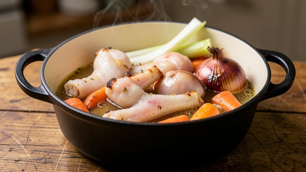 Chicken Feet Stock Recipe: Umami-Rich Broth for Soups and Braises