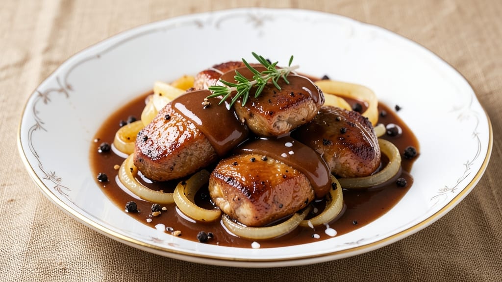 Chicken Liver and Onions With Gravy Recipe: Rich Pan Sauce Magic in One Pan