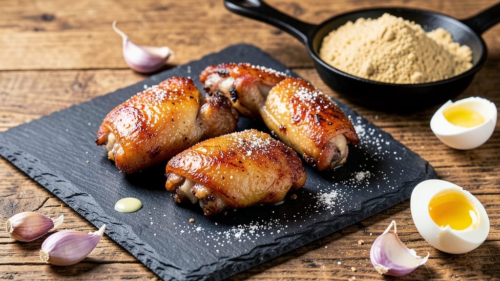 Classic Chicken Wings Recipe: Crispy Celery Crust With Buttery Garlic Zing